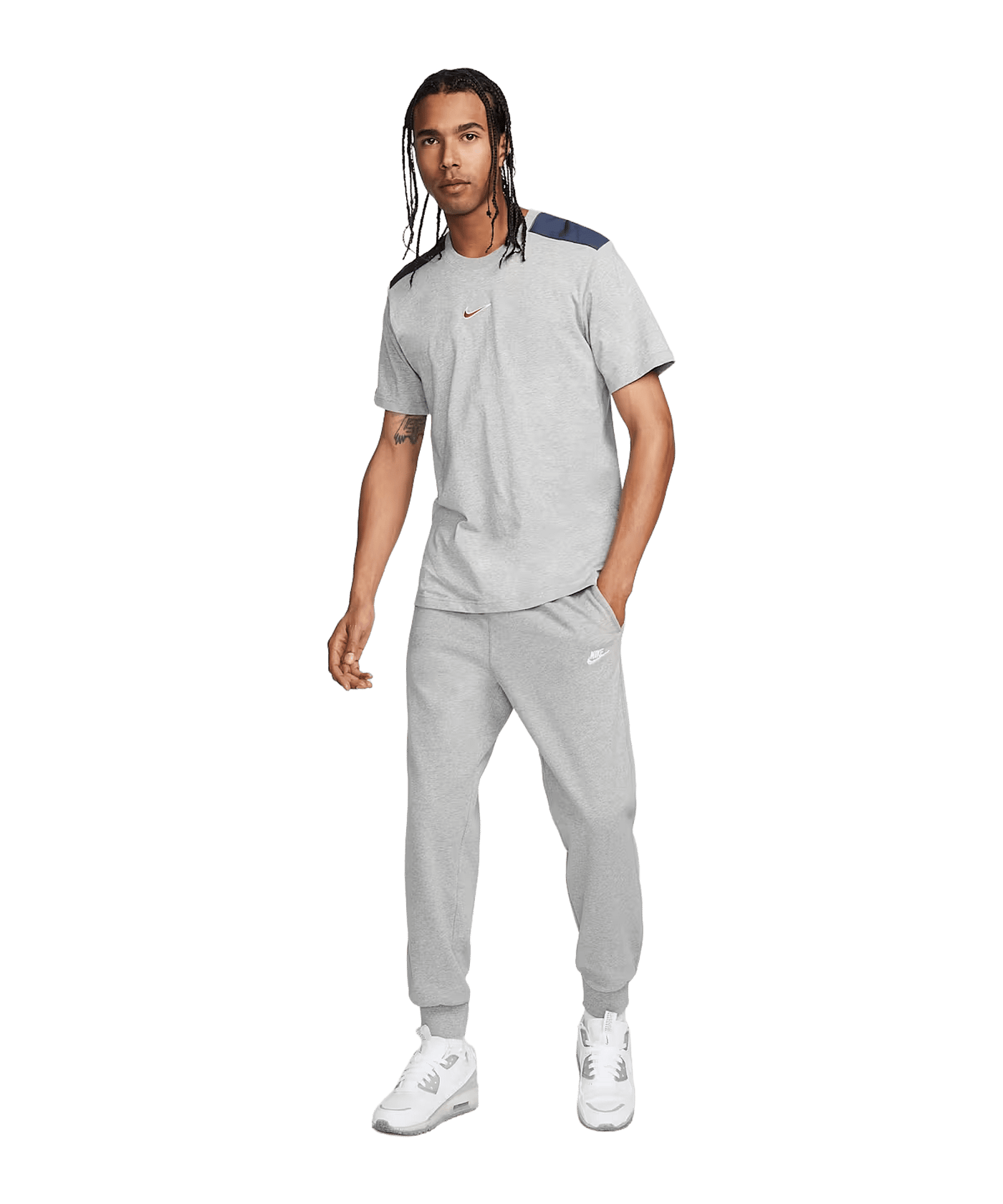 Nike Club Jogginghose Grau F063 - grau