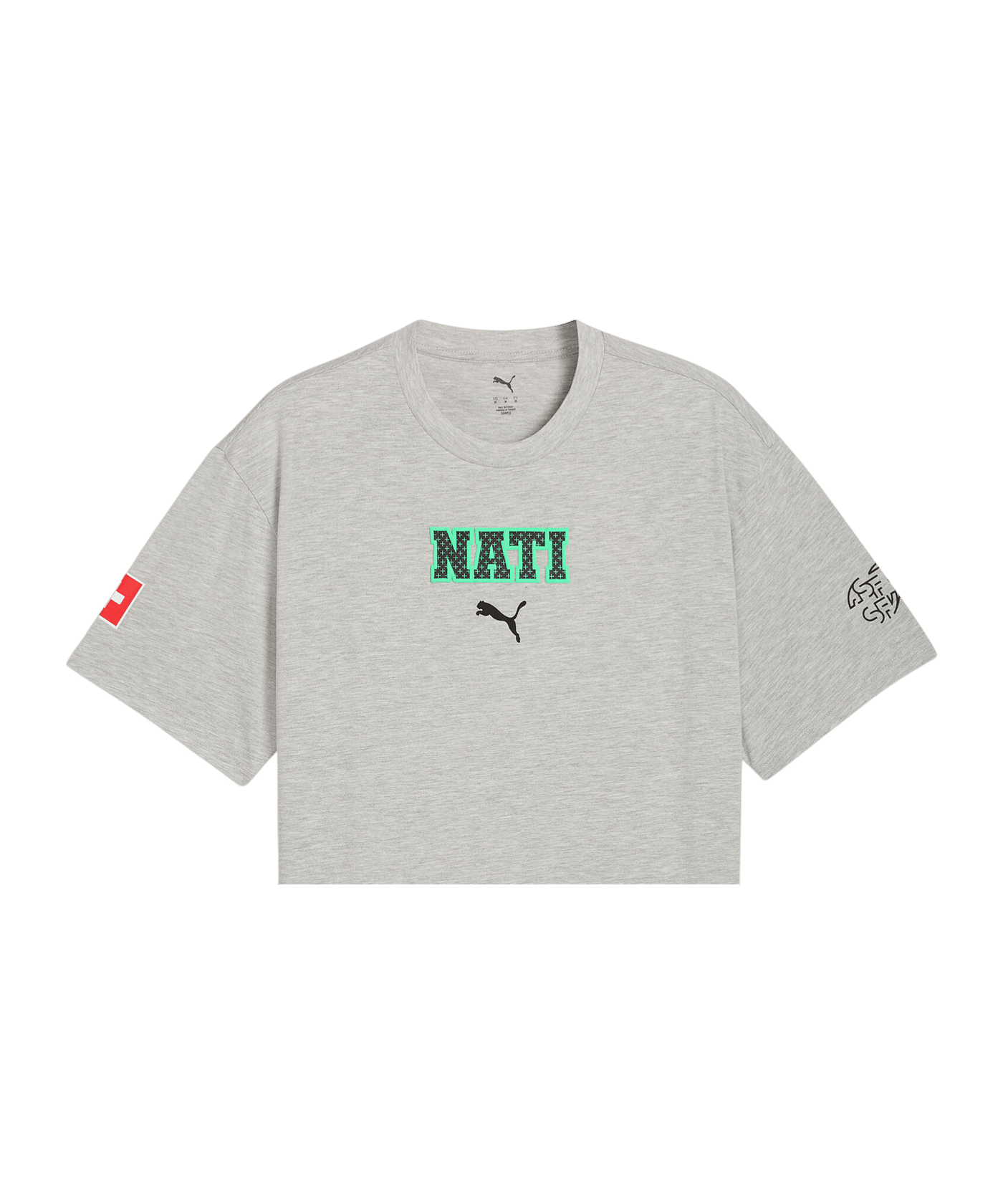 PUMA SFV Schweiz FtblCulture T-Shirt Grau F17 - grau