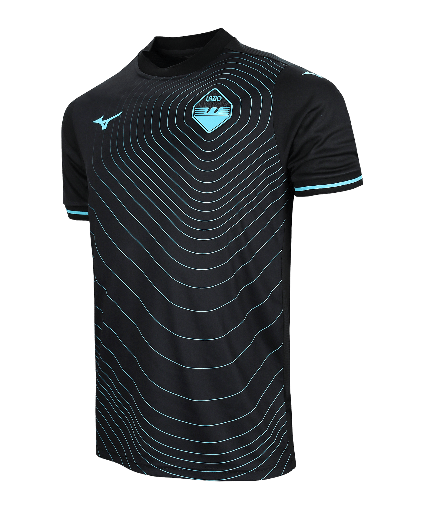 Mizuno Lazio Rom Trikot 3rd 2024/2025 Kids Schwarz F09 - schwarz