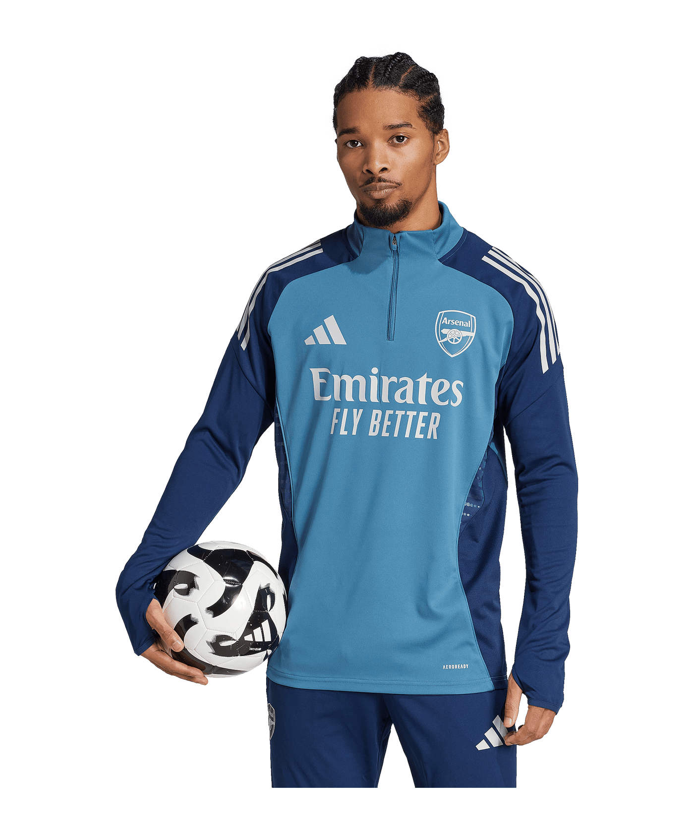 adidas FC Arsenal London Competition Sweatshirt Blau - blau