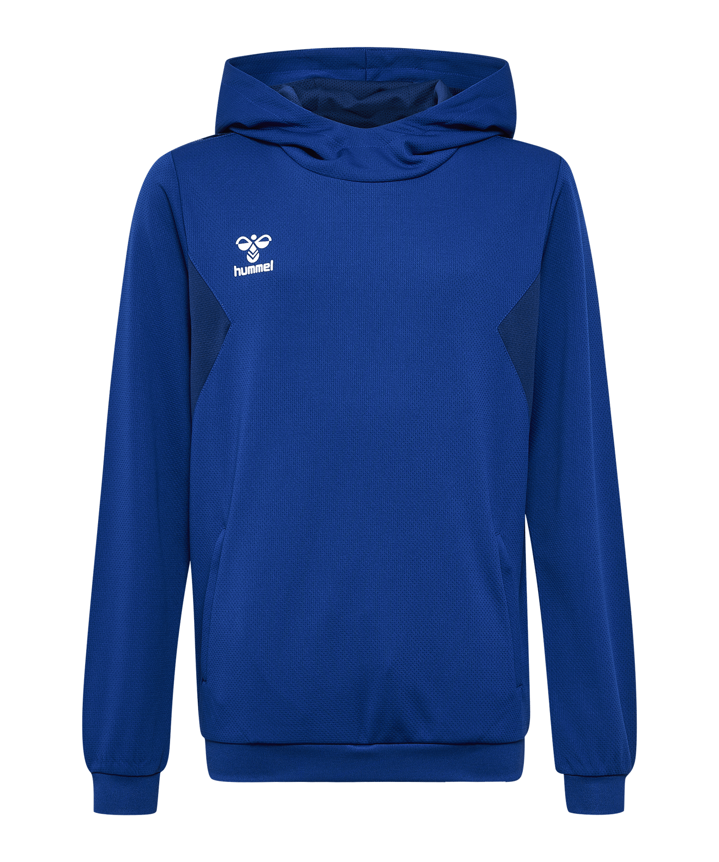 Hummel hmlAUTHENTIC PL Hoody Kids Blau F7045 - blau