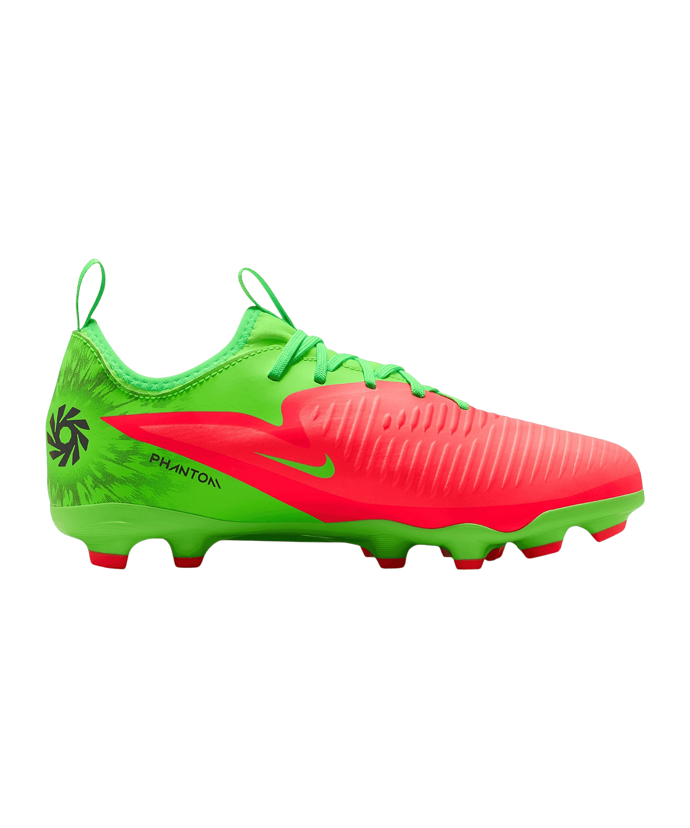 Nike Phantom 6 Low Academy MG Haaland Kids Rot F603 - rot