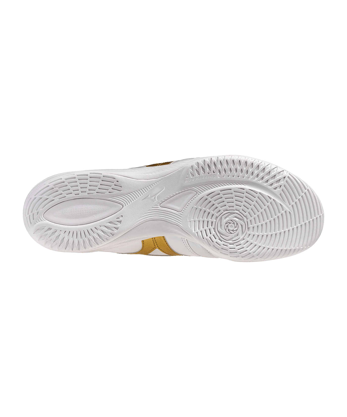 Mizuno Morelia Sala Elite IN Bright Gold Weiß F50 - weiss