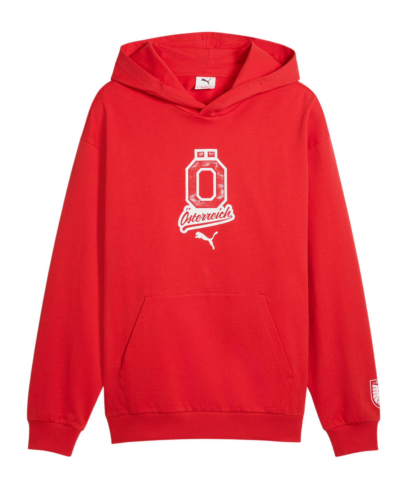 PUMA ÖFB Österreich FtblCulture Hoody Rot F20 - rot