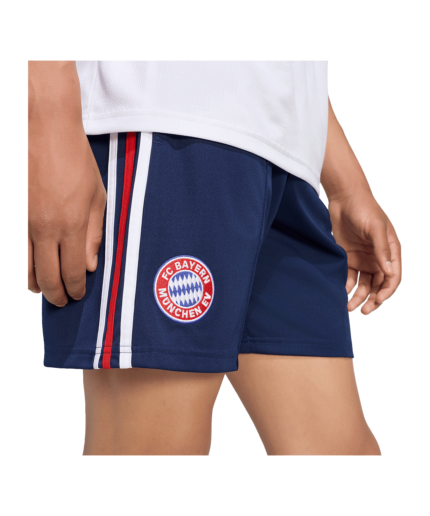 adidas FC Bayern München Short Away 2026/2027 Blau - blau