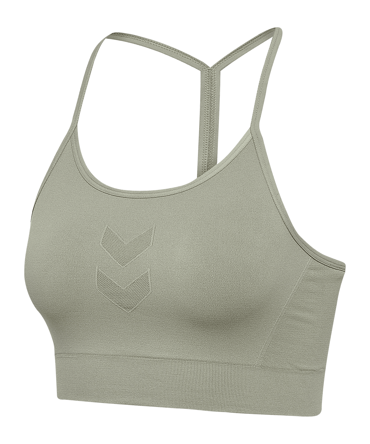 Hummel Hiit Seamless Sport-BH Damen Grün F6092 - gruen