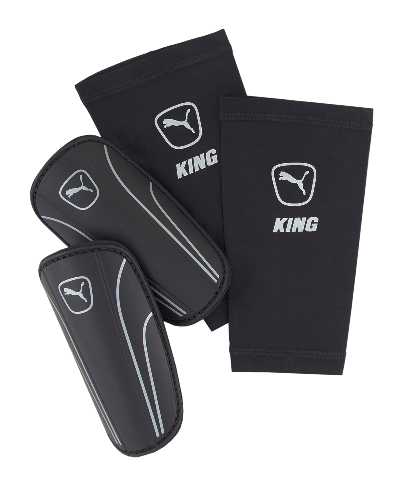 PUMA KING Sleeve Schienbeinschoner F02 - schwarz