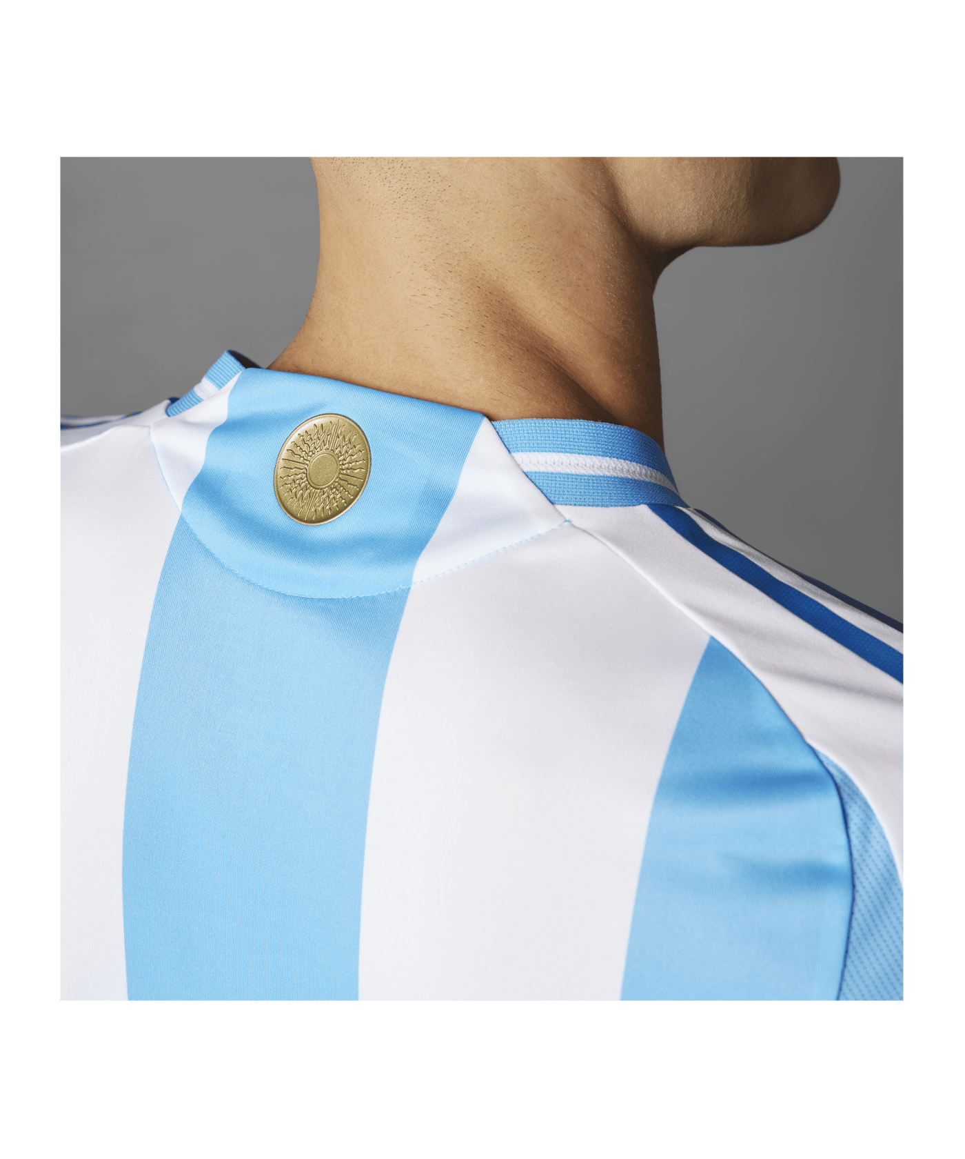 adidas Argentinien Auth. Trikot Home Copa America - weiss