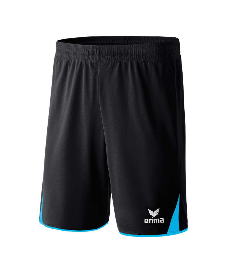 Erima 5-Cubes Short Schwarz Blau - schwarz