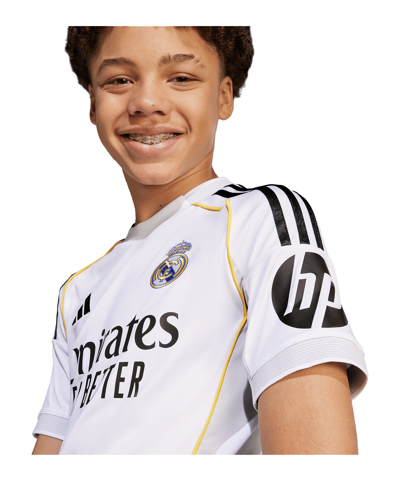 adidas Real Madrid Trikot Home 2025/2026 Kids Weiß - weiss