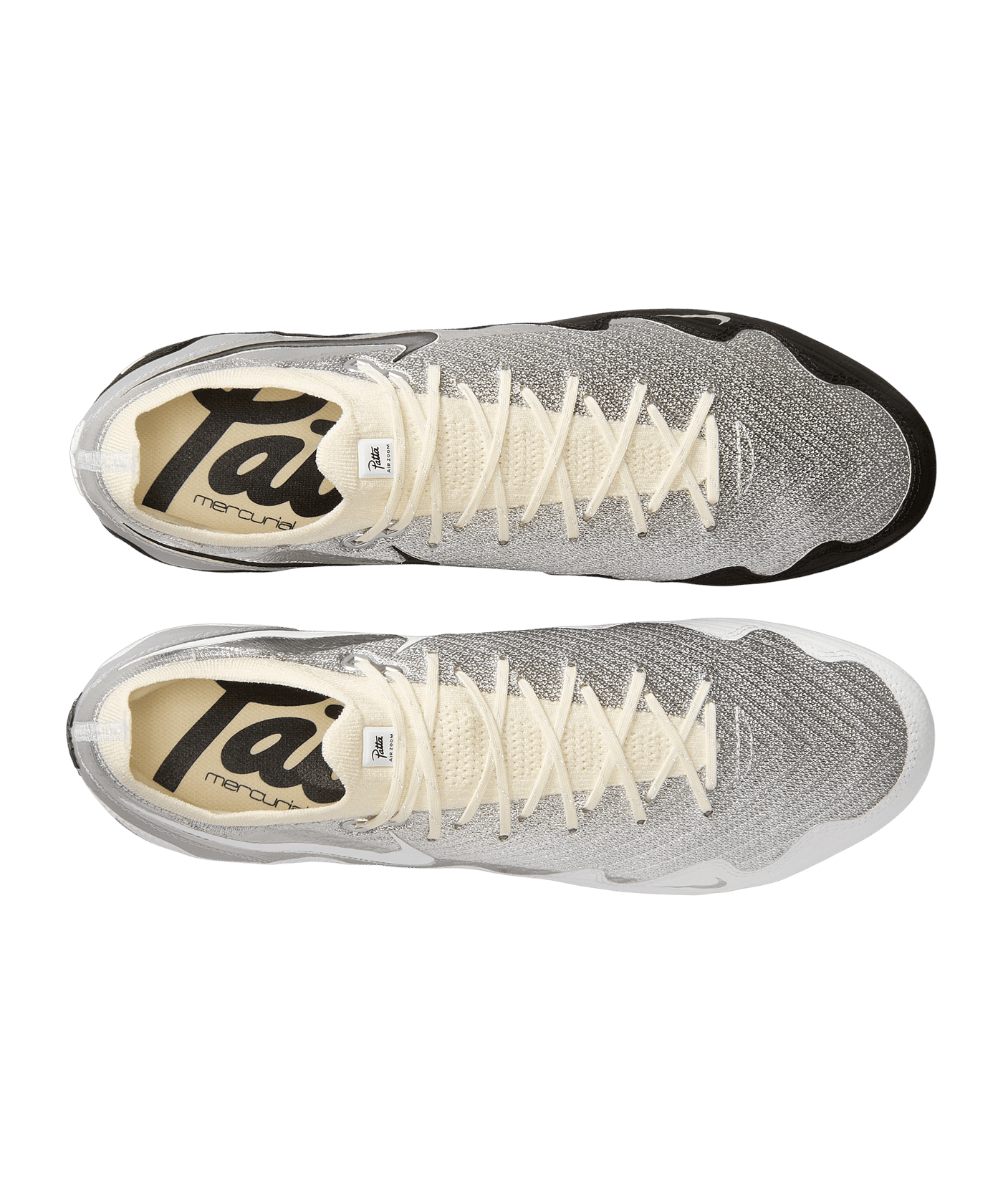 Nike Air Zoom Mercurial Vapor XVI Elite FG X2 Patta Unite Silber F001 - silber