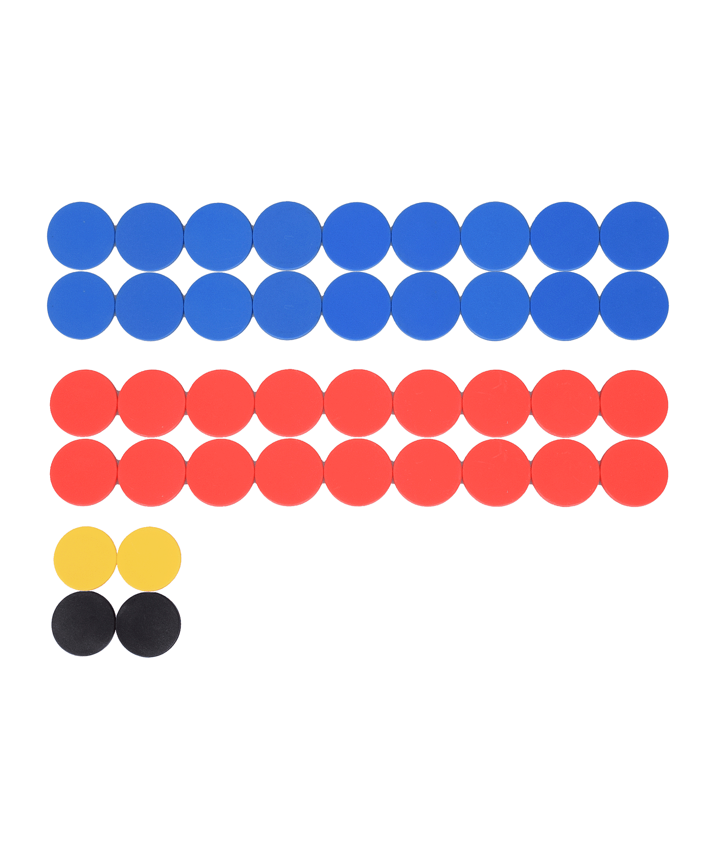 Cawila Premium Magnet Set 30mm Rot Blau - rot