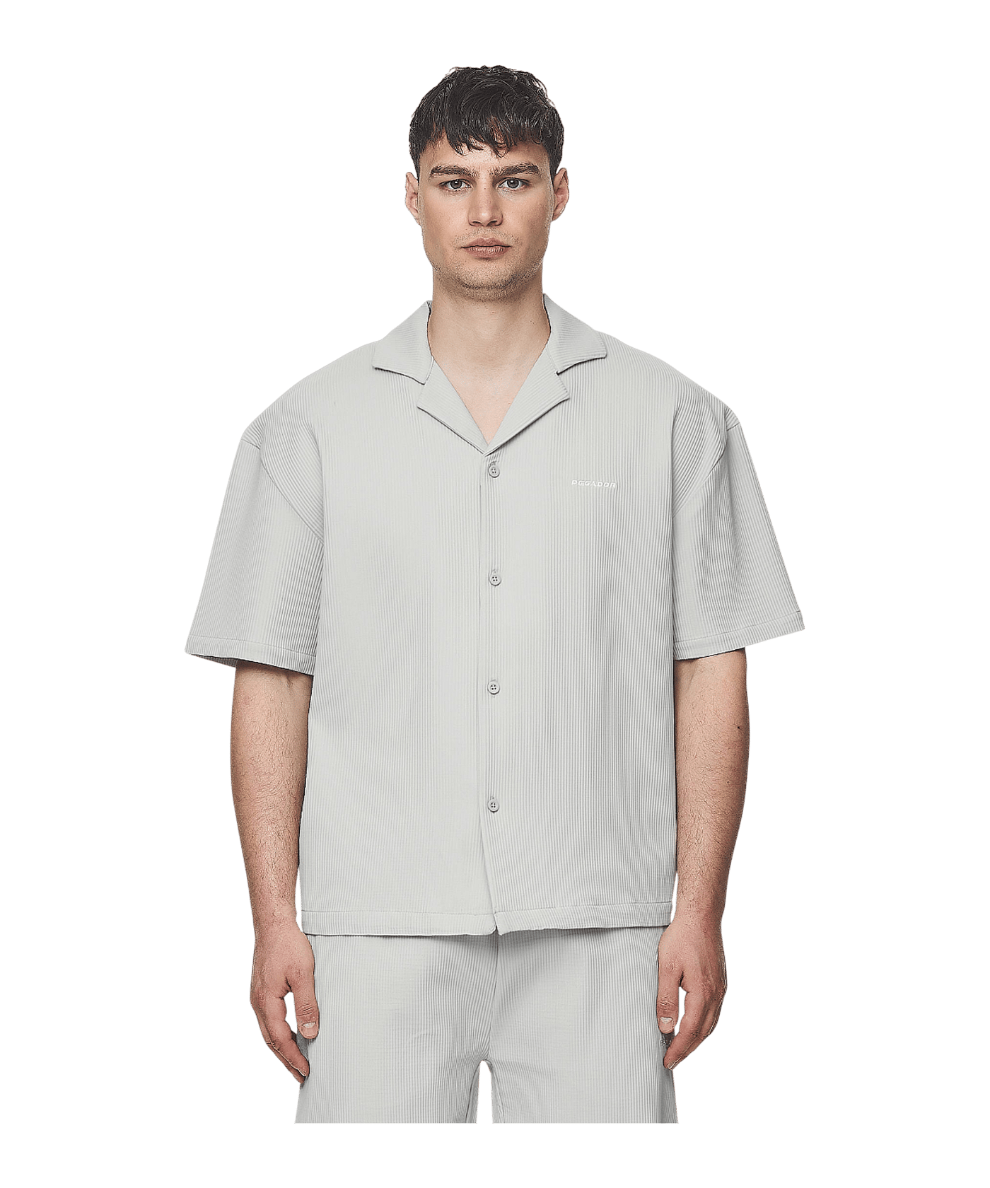 Pegador Troy Plissee Summer T-Shirt Grau