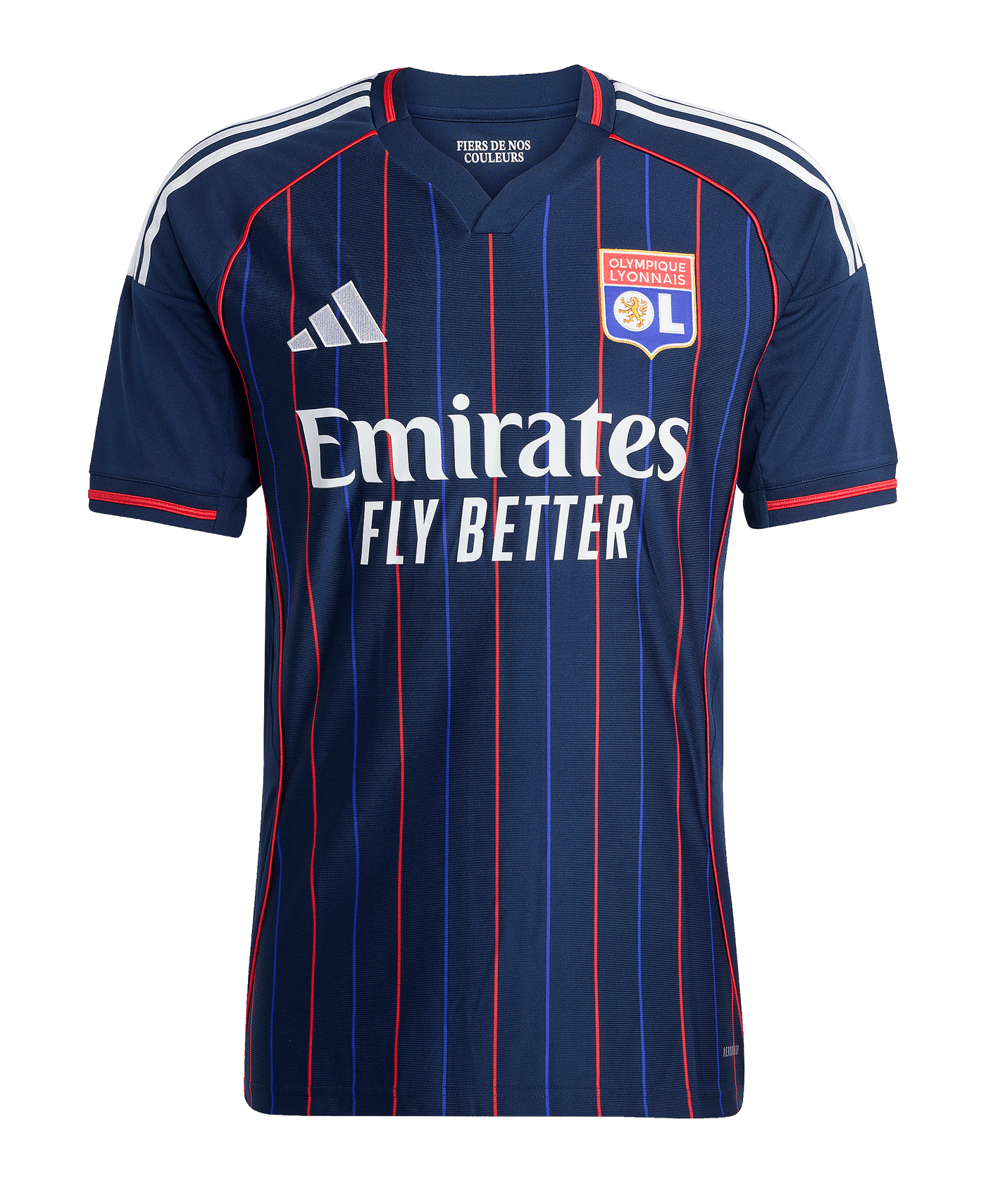 adidas Olympique Lyon Trikot Away 2025/2026 Blau - blau
