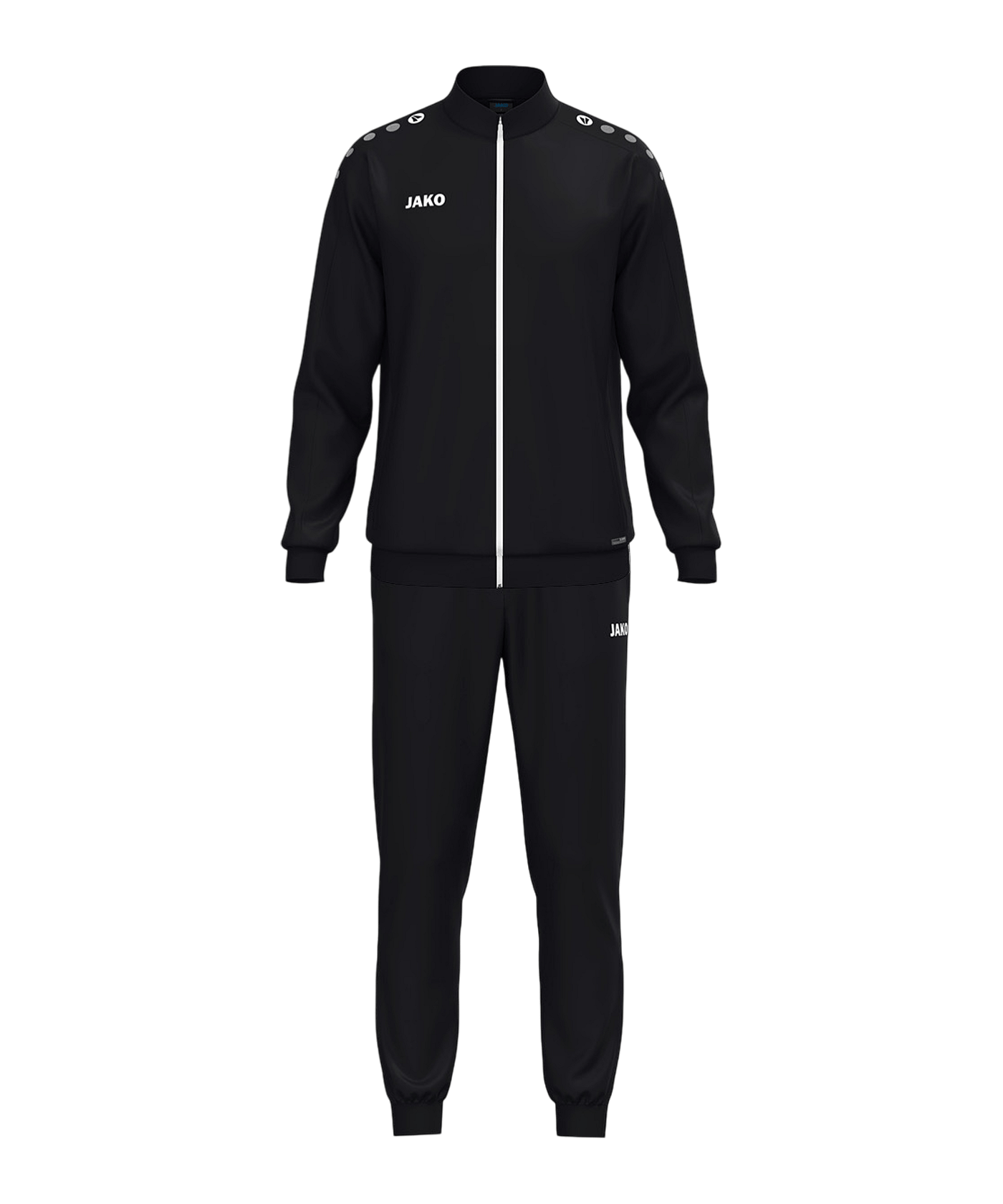 JAKO One Trainingsanzug Kids Weiß F800 - schwarz