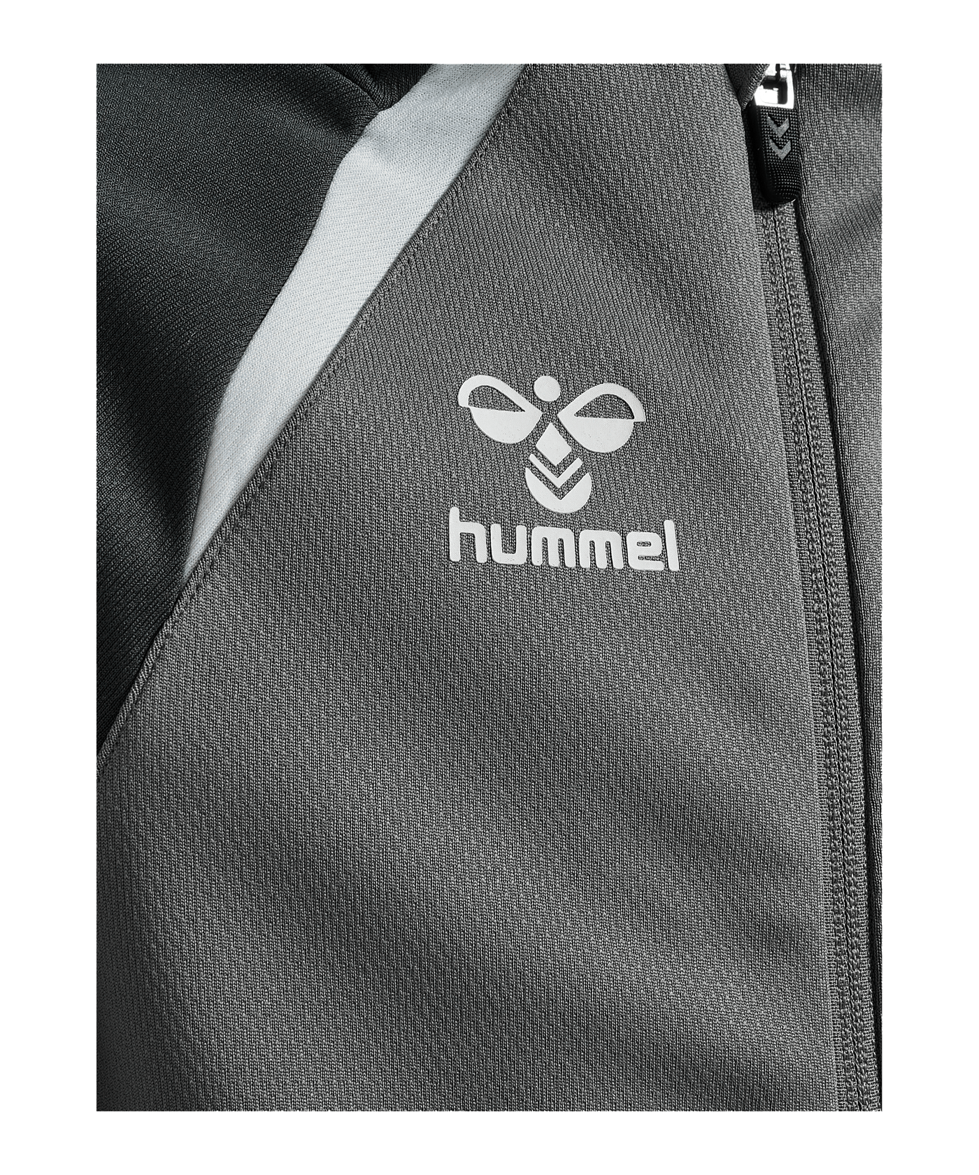 Hummel Lead 2.0 Kapuzenjacke Kids Grau F1268 - grau