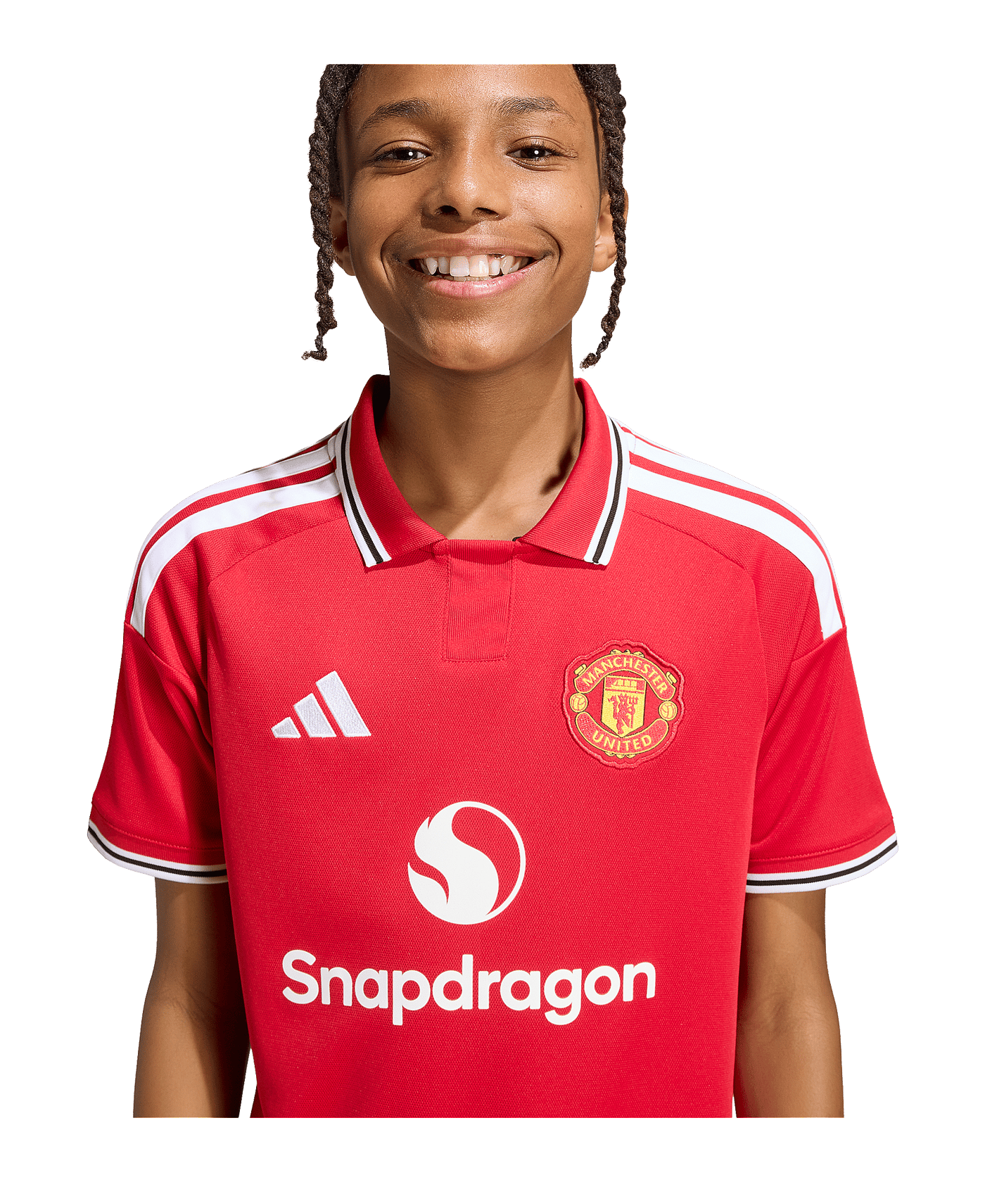 adidas Manchester United Trikot Home 2026/2027 Kids Rot - rot