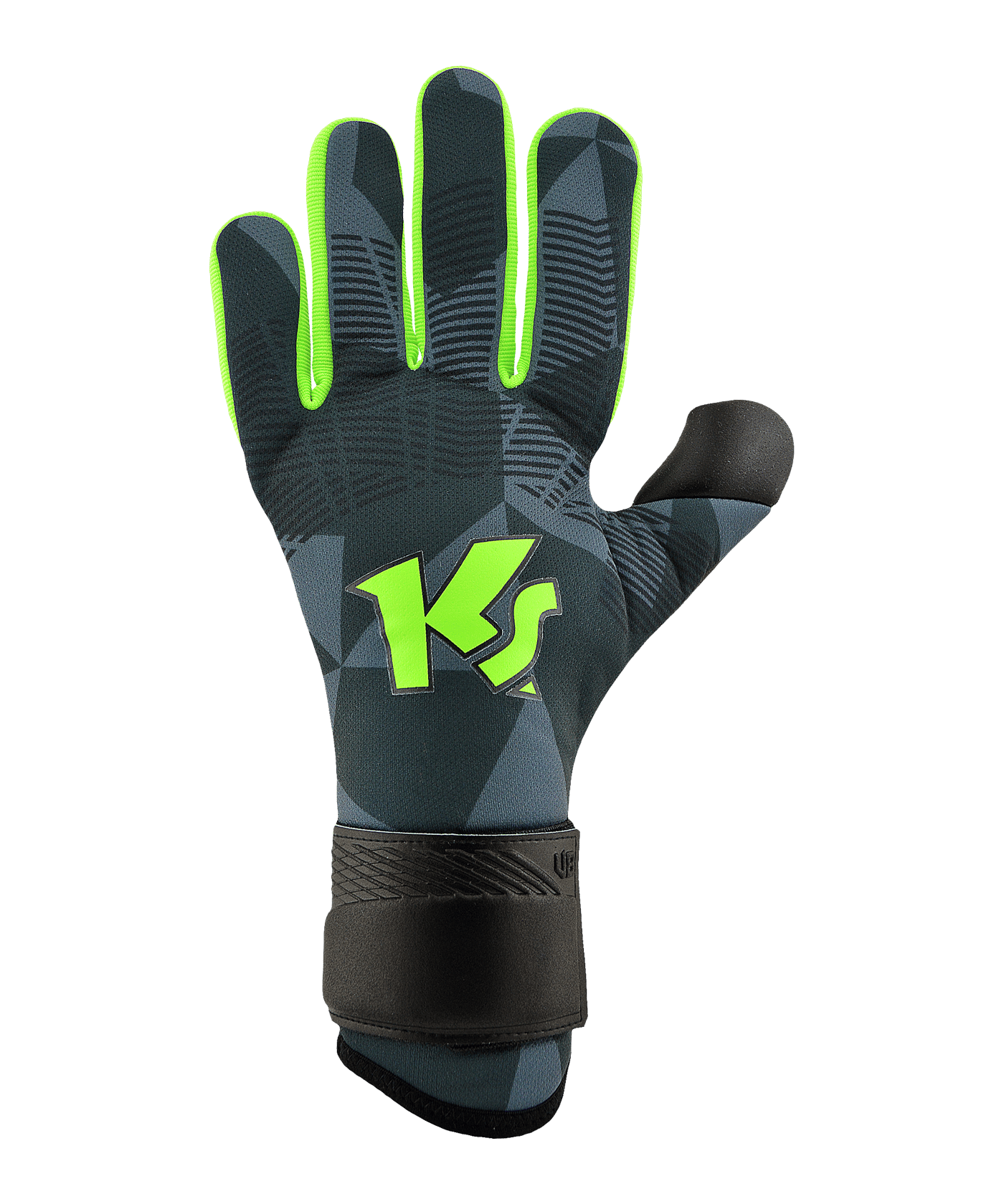KEEPERsport Varan8 Challenge NC Demon Torwarthandschuhe Schwarz - schwarz