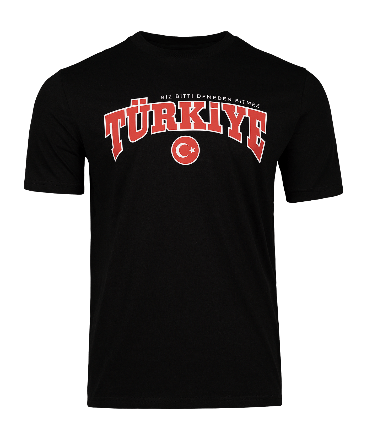 Nike TFF Türkei Biz Bitti Demeden Bitmez T-Shirt Schwarz Ftffcz0881bitmezschwarz - schwarz