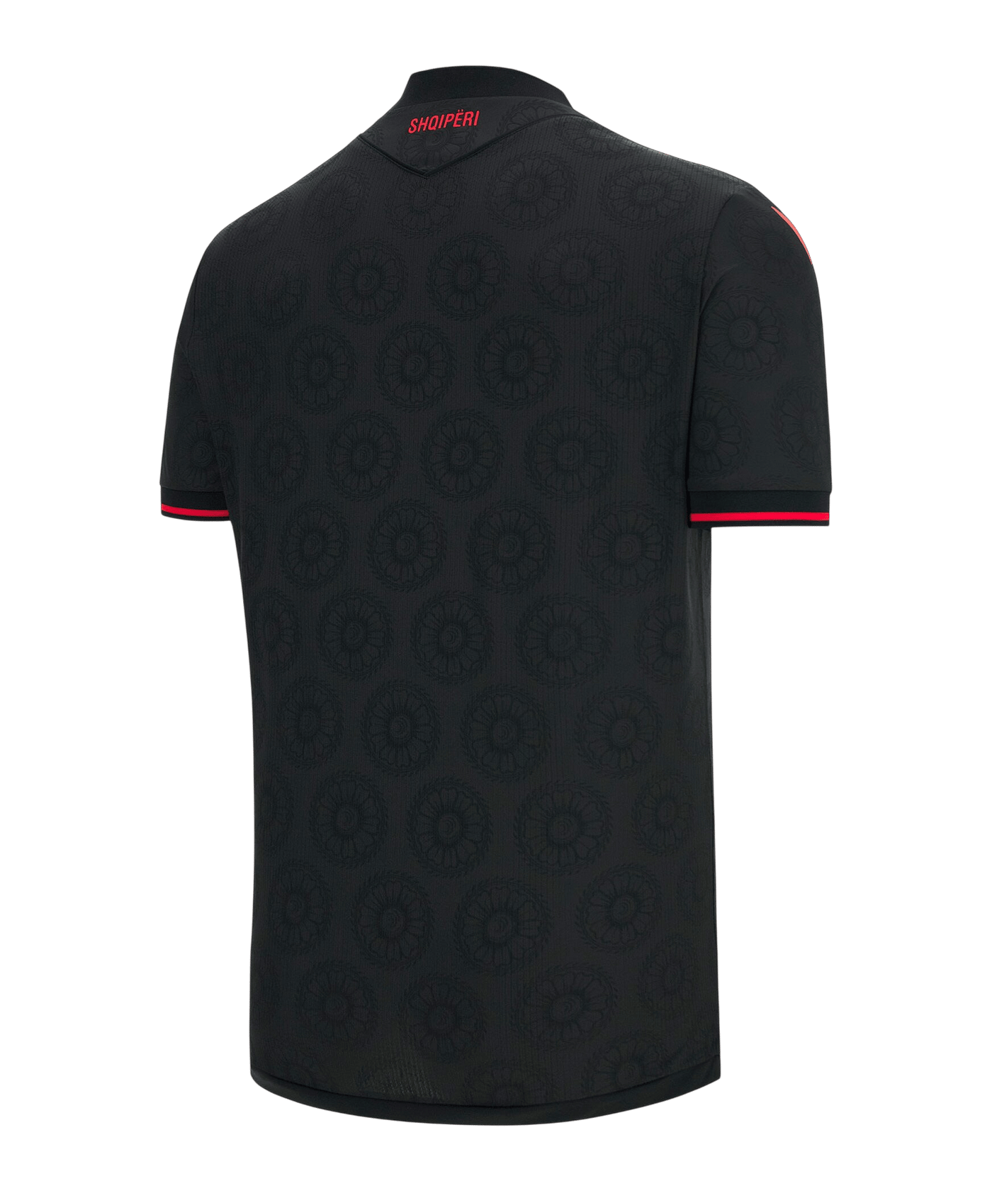 Macron FSHF Albanien Authentic Trikot 3rd WM 2026 Schwarz - schwarz