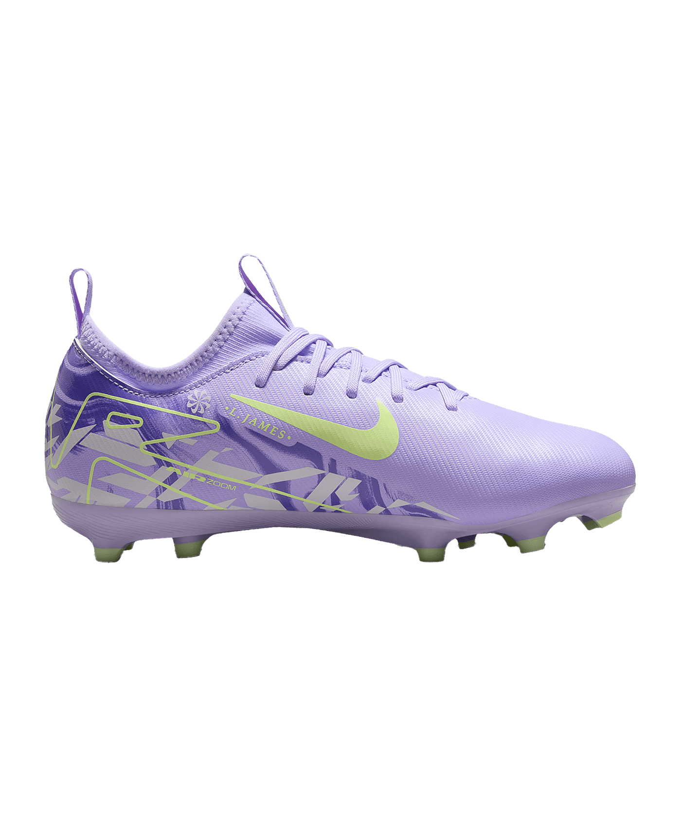 Nike Jr Air Zoom Mercurial Vapor XVI Academy FG/MG United Kids Lila F500 - lila