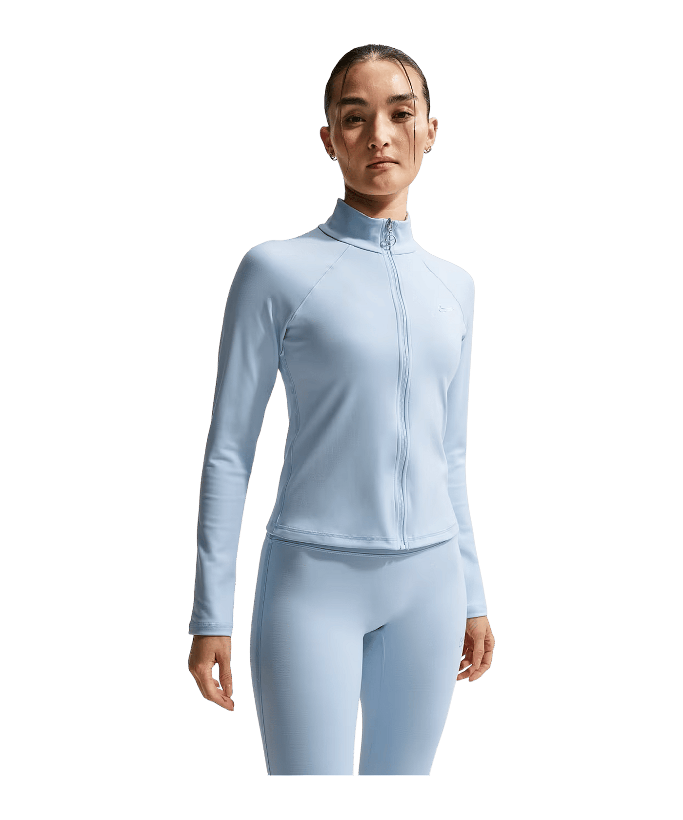 Nike Fitted Gloss Trainingsjacke Damen Blau F407 - blau