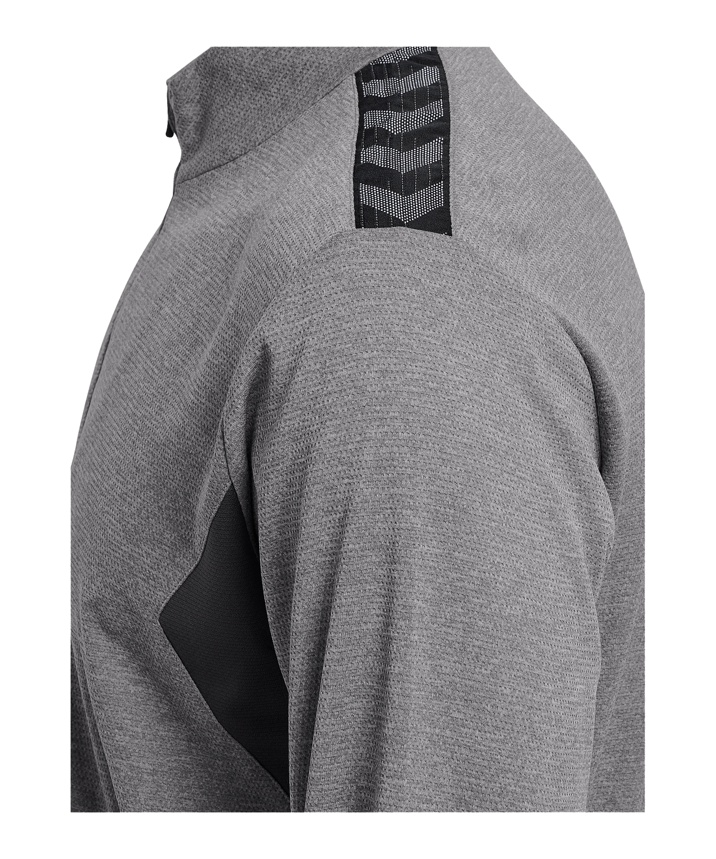 Hummel hmlAUTHENTIC HalfZip Sweatshirt Grau F2006 - grau