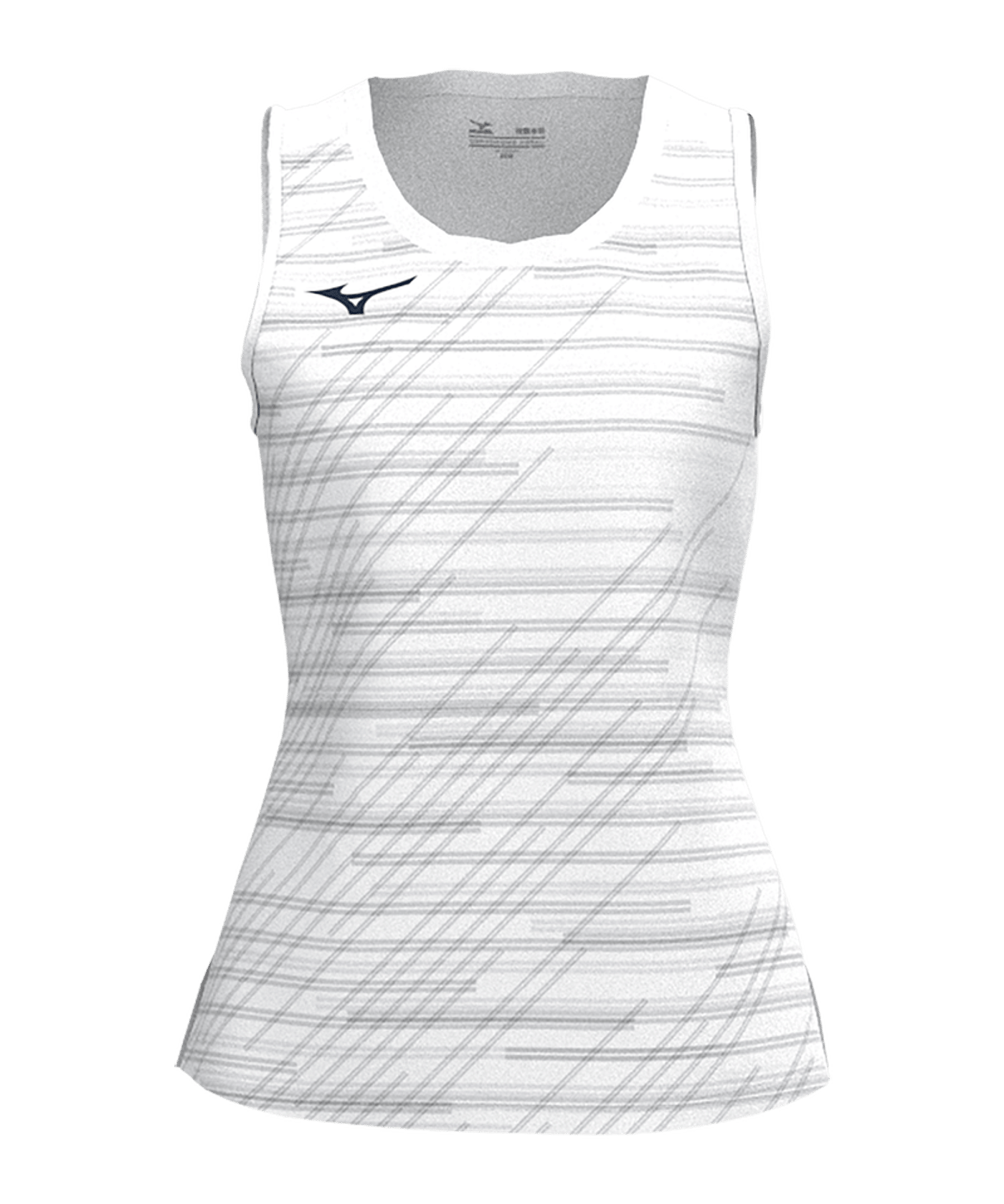 Mizuno Chiba NS Tanktop Damen Weiss F001 - weiss