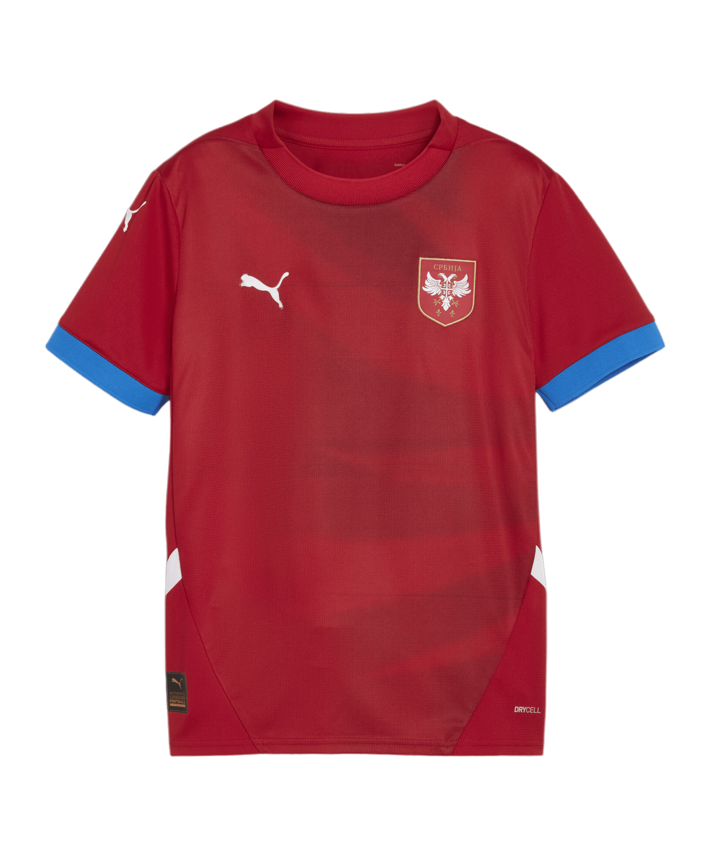 PUMA Serbien Trikot Home EM 2024 Kids Rot F01 - rot