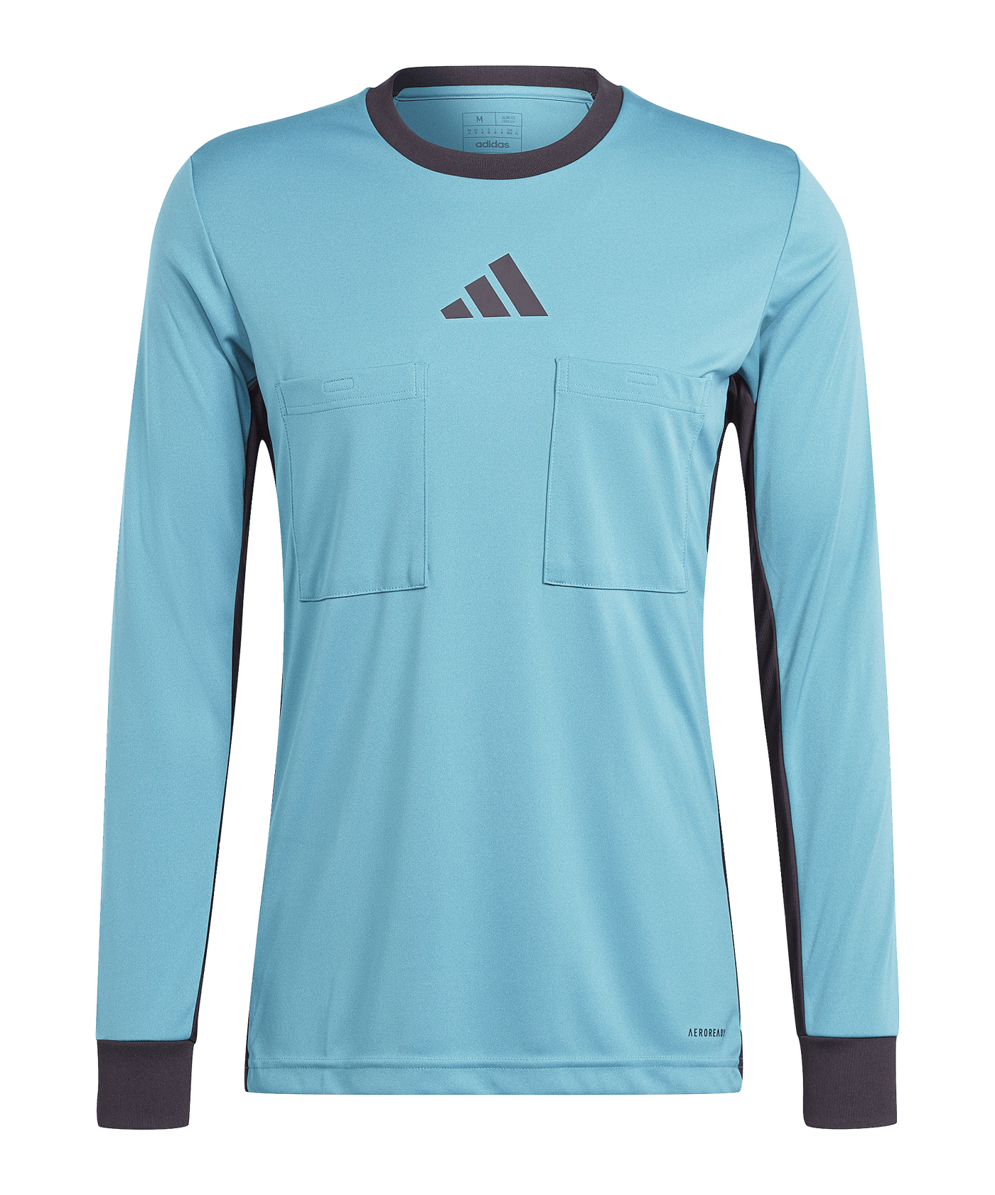 adidas Referee 24 Schiedsrichtertrikot Langarm - blau