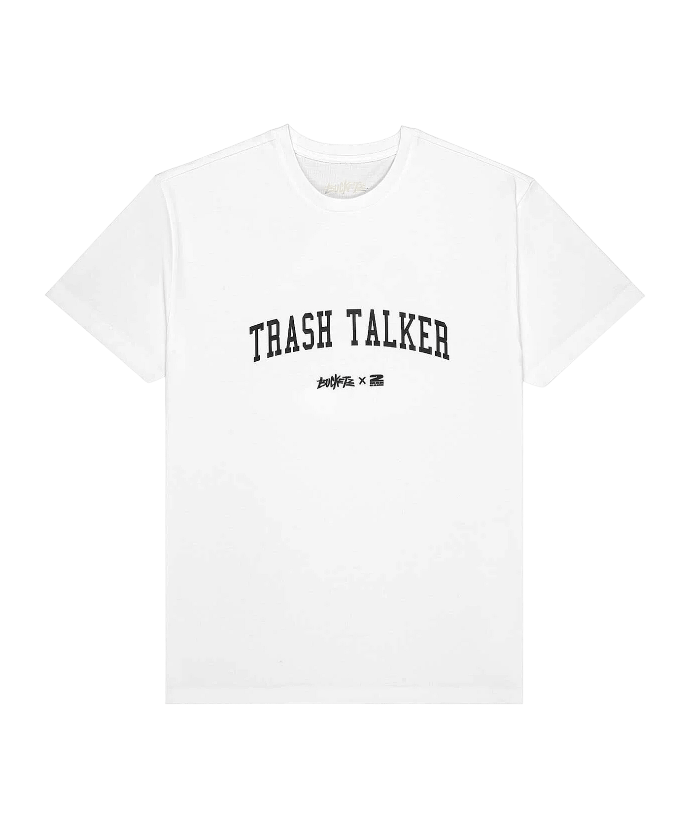 Bucketz x 2ManGame Trash Talker T-Shirt Weiß - weiss