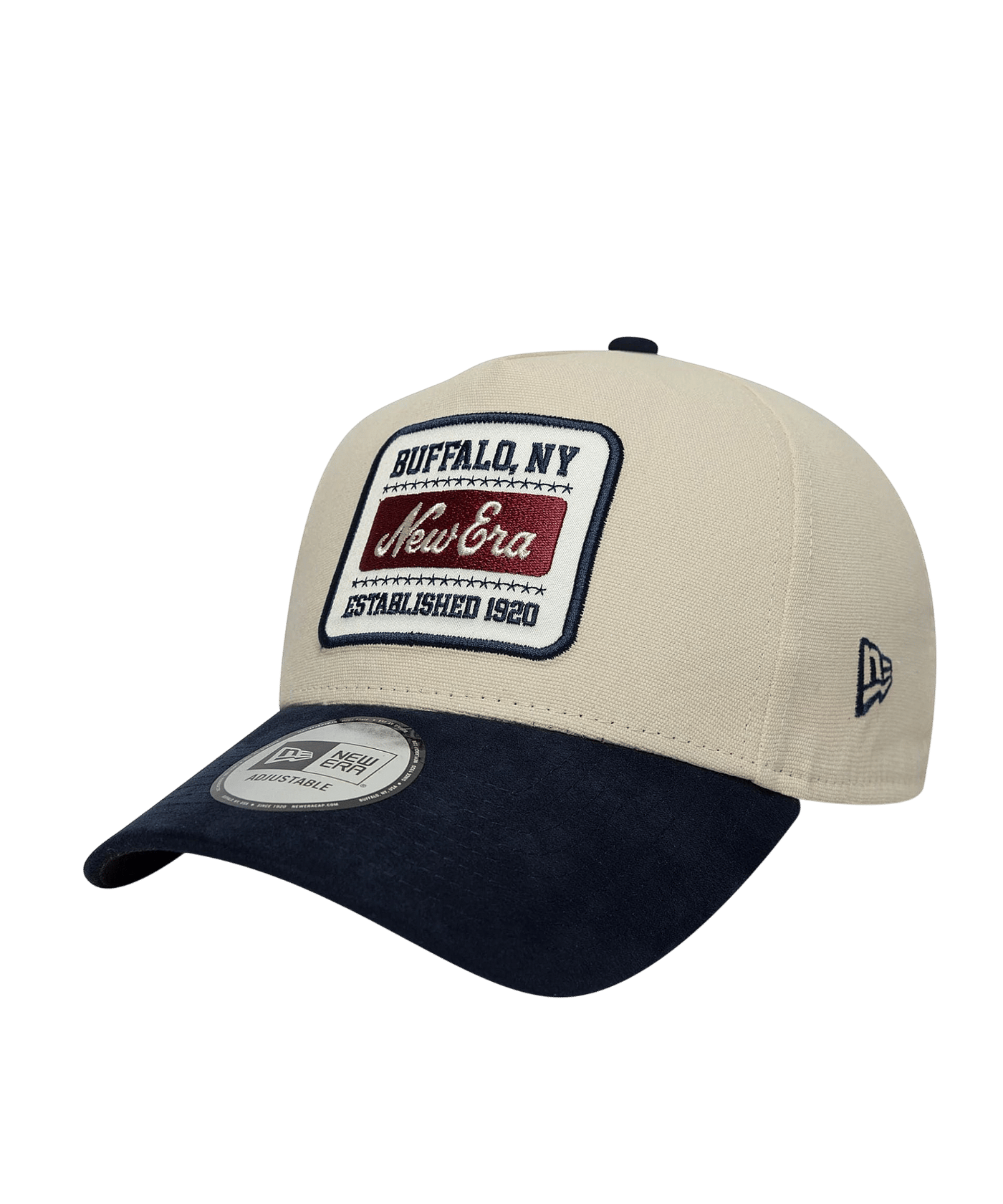 New Era Ne Patch Suede Eframe Cap Beige - beige