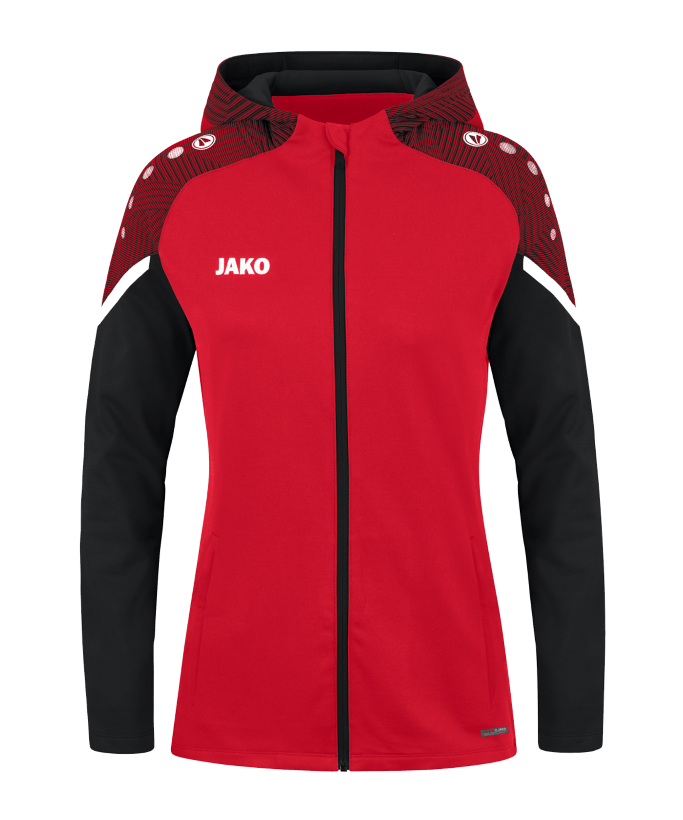 JAKO Performance Kapuzenjacke Damen Rot F101 - rot
