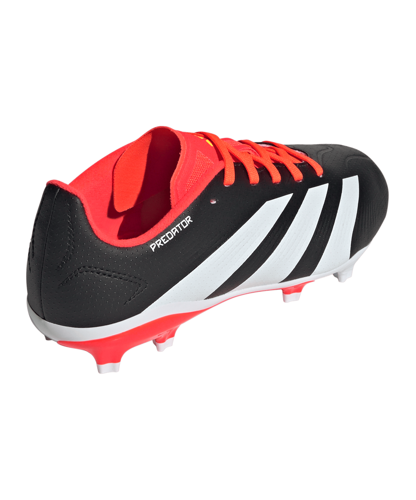 adidas Predator League FG Solar Energy Kids Rot - schwarz