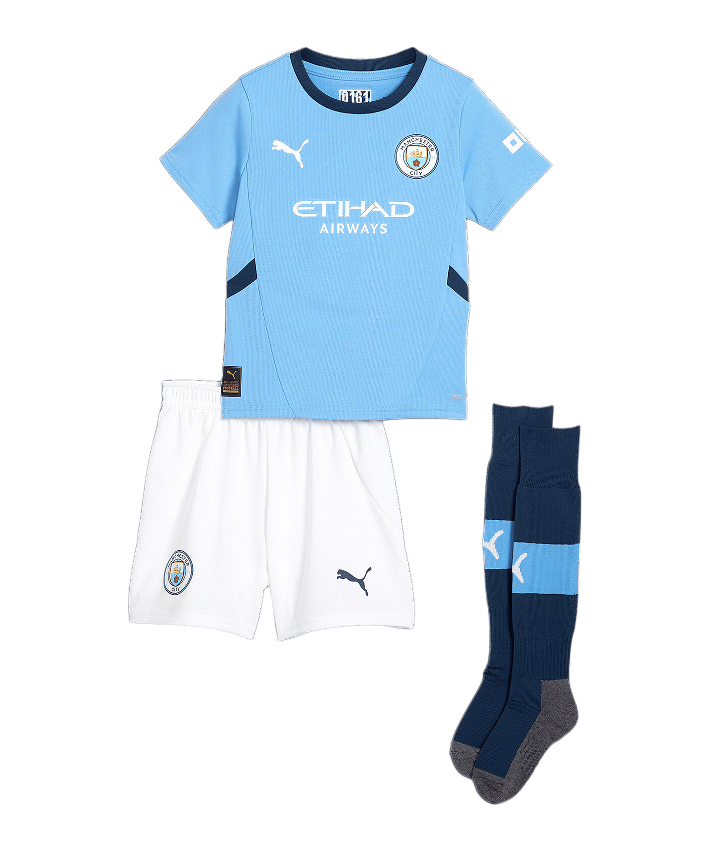 PUMA Manchester City Minikit Home 2024/2025 Kids Blau F01 - blau
