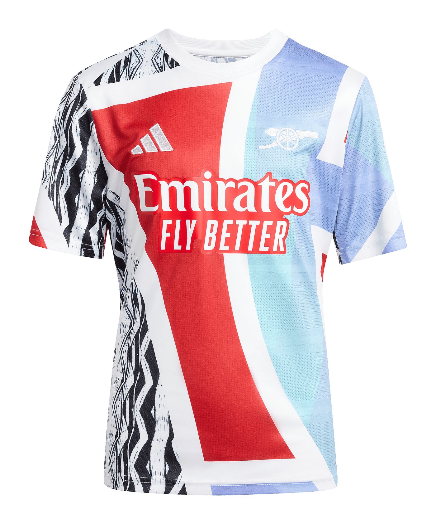 adidas FC Arsenal London Prematch Shirt 2024/2025 Kids Rot - rot