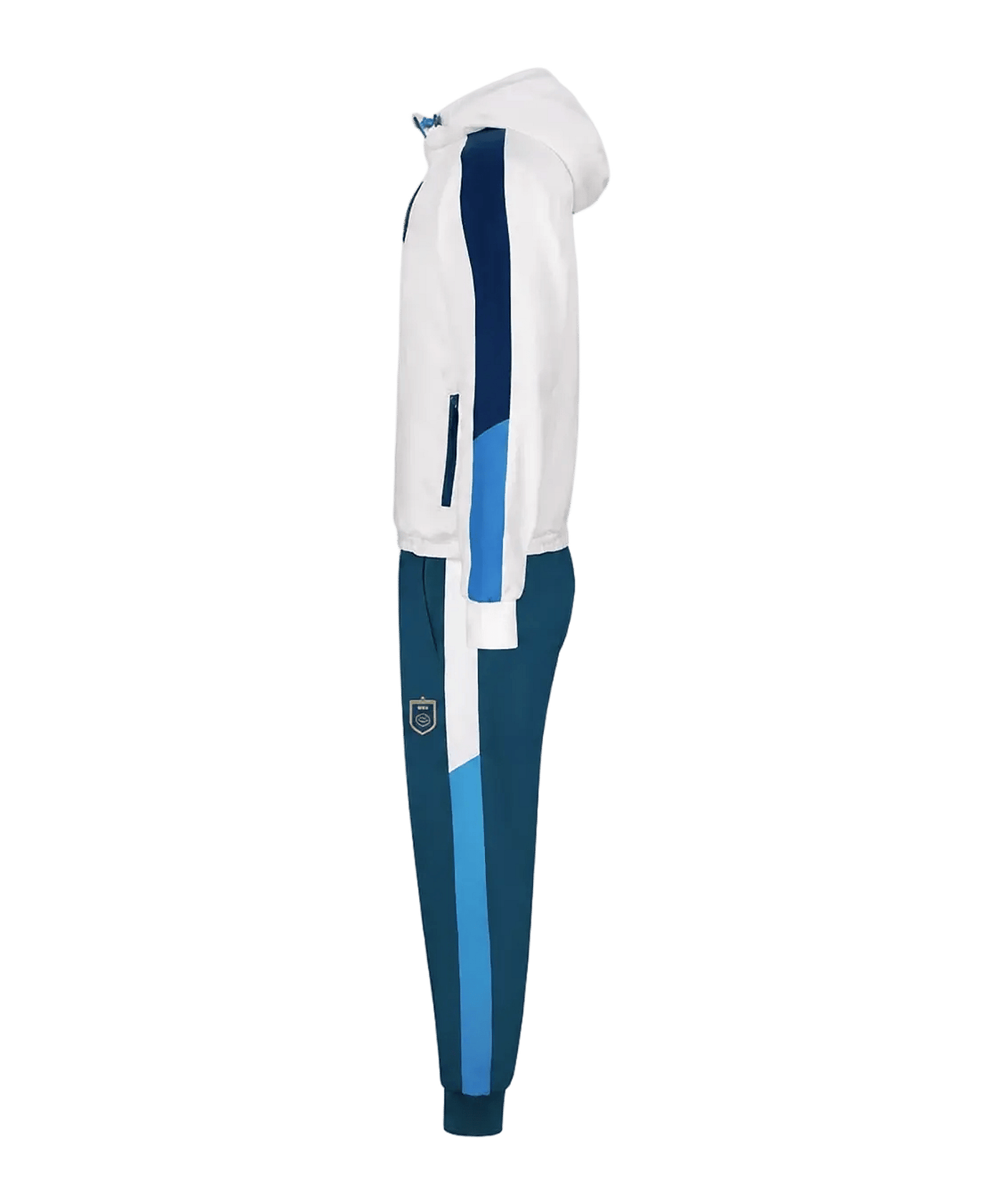 EA7 SSC Neapel Trainingsanzug Weiß - weiss
