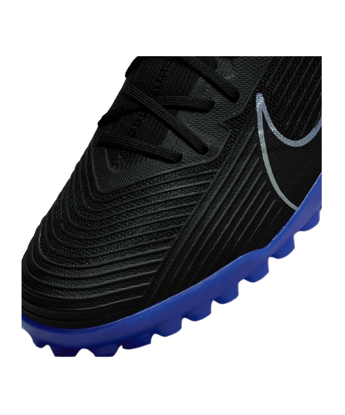 Nike Air Zoom Mercurial Vapor XV Pro TF Shadow Schwarz Silber Blau F040 - schwarz