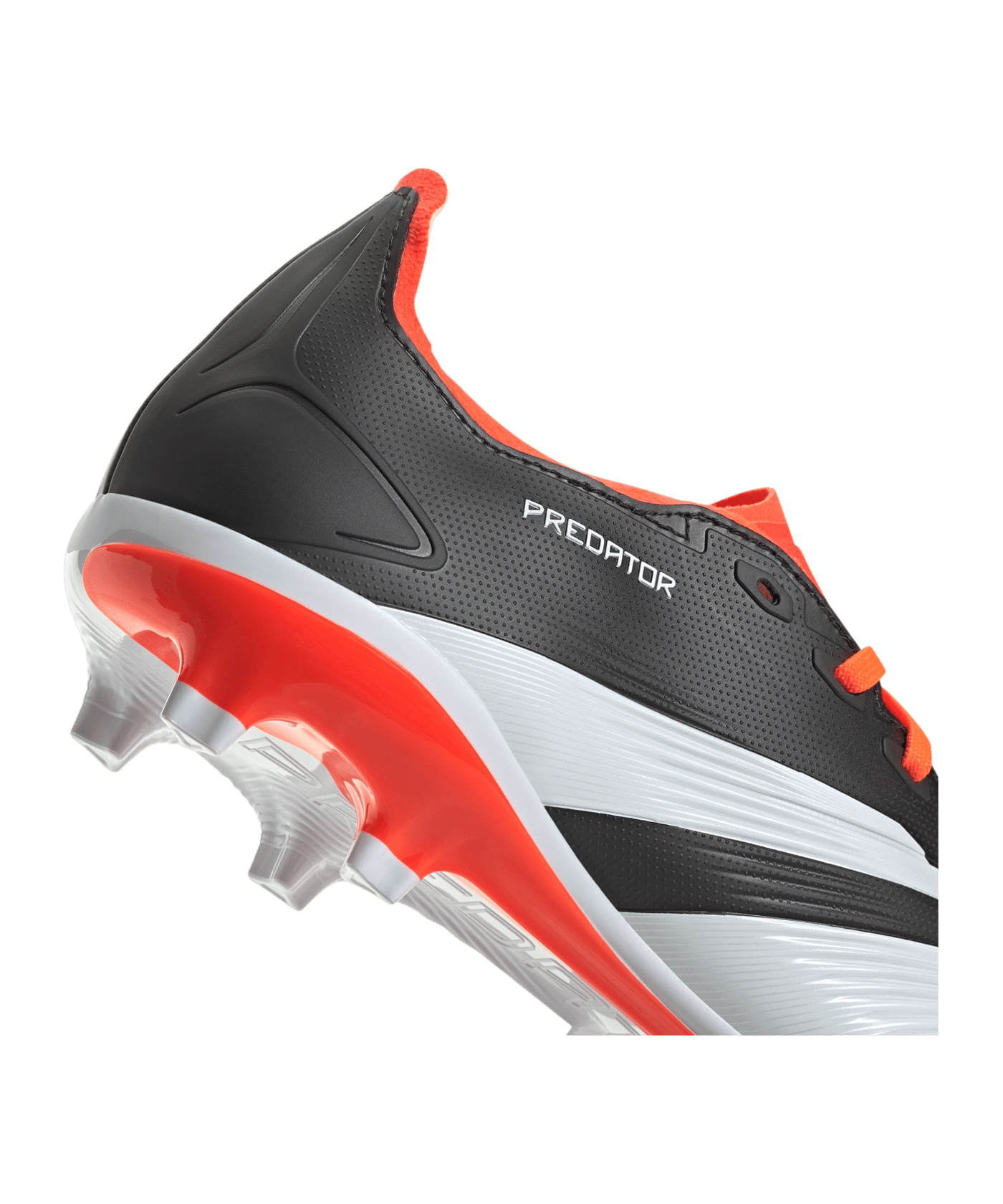 adidas Predator League FG Solar Energy Schwarz Weiss Rot - schwarz