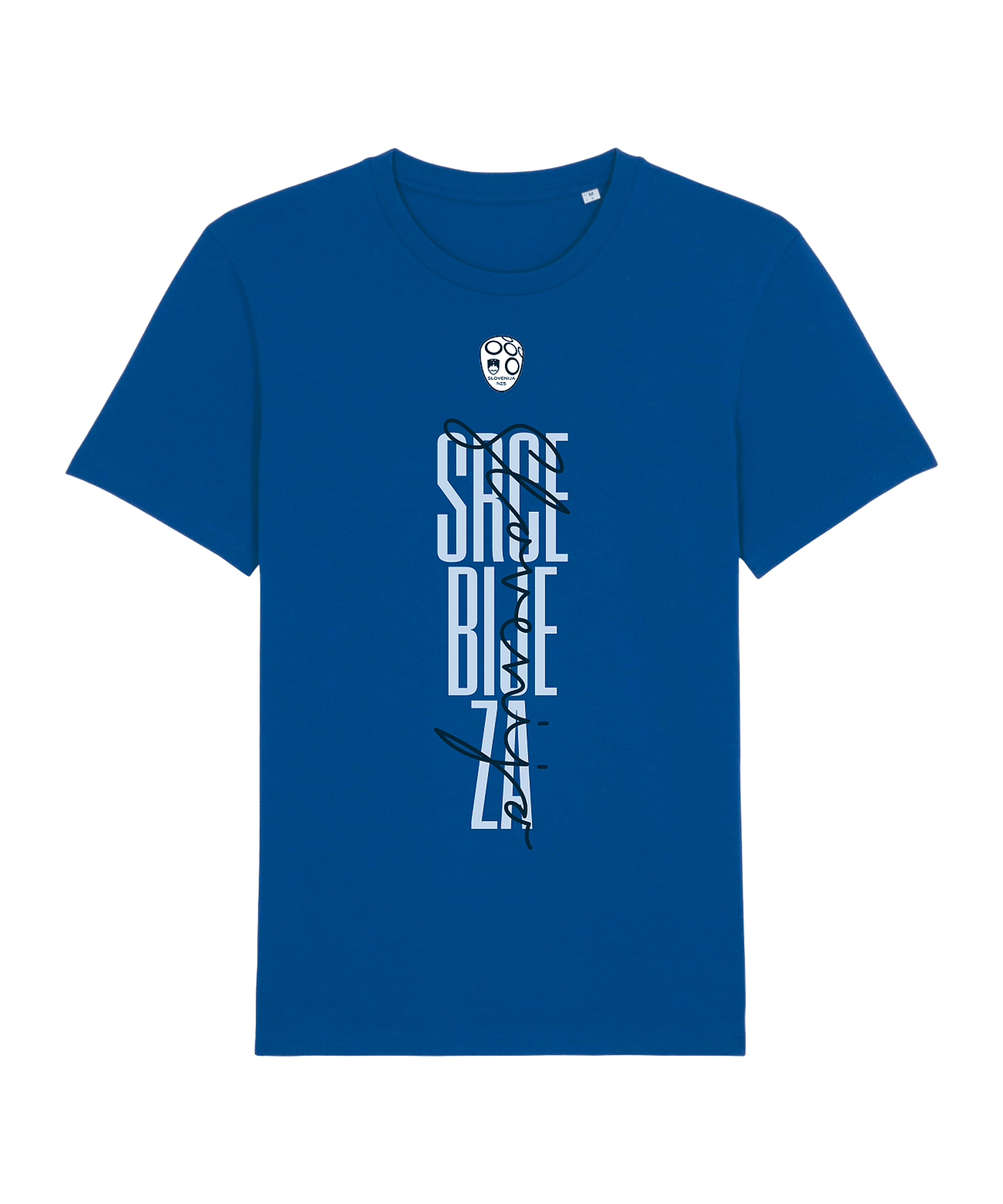 Nike NZSx11TS Slowenien SRCE BIJE T-Shirt EM 2024 F463 - blau