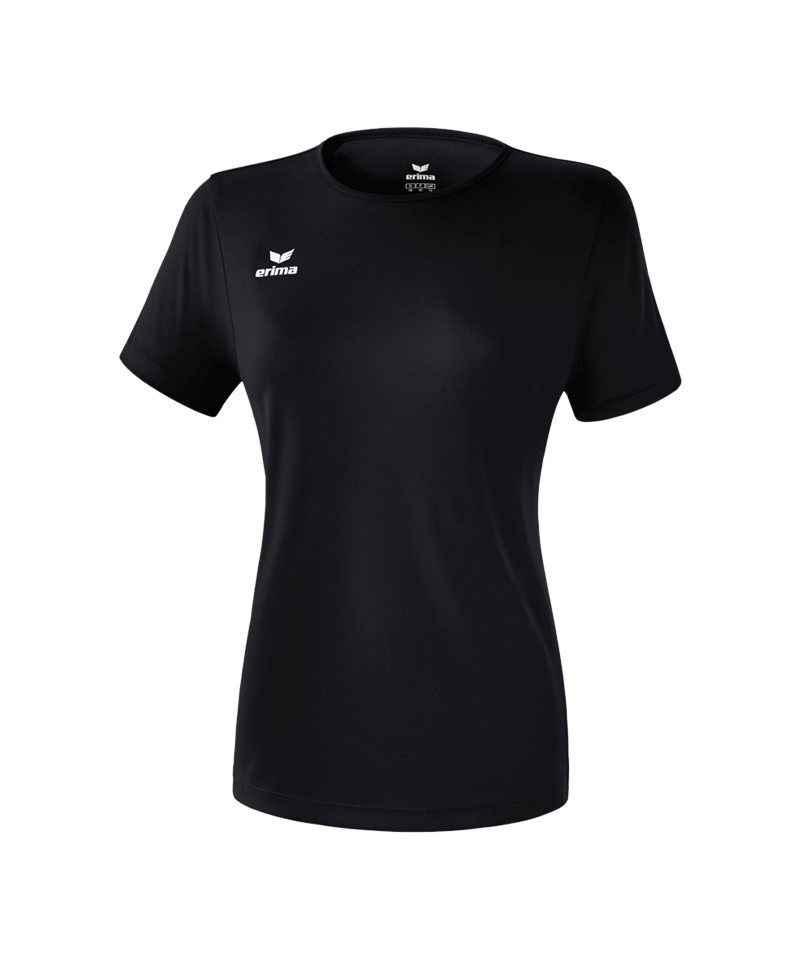Erima Teamsport T-Shirt Function Damen Schwarz - schwarz