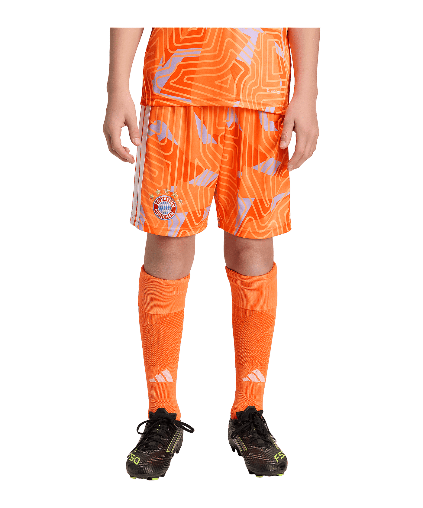adidas FC Bayern München Torwartshort 2026/2027 Kids Orange - orange