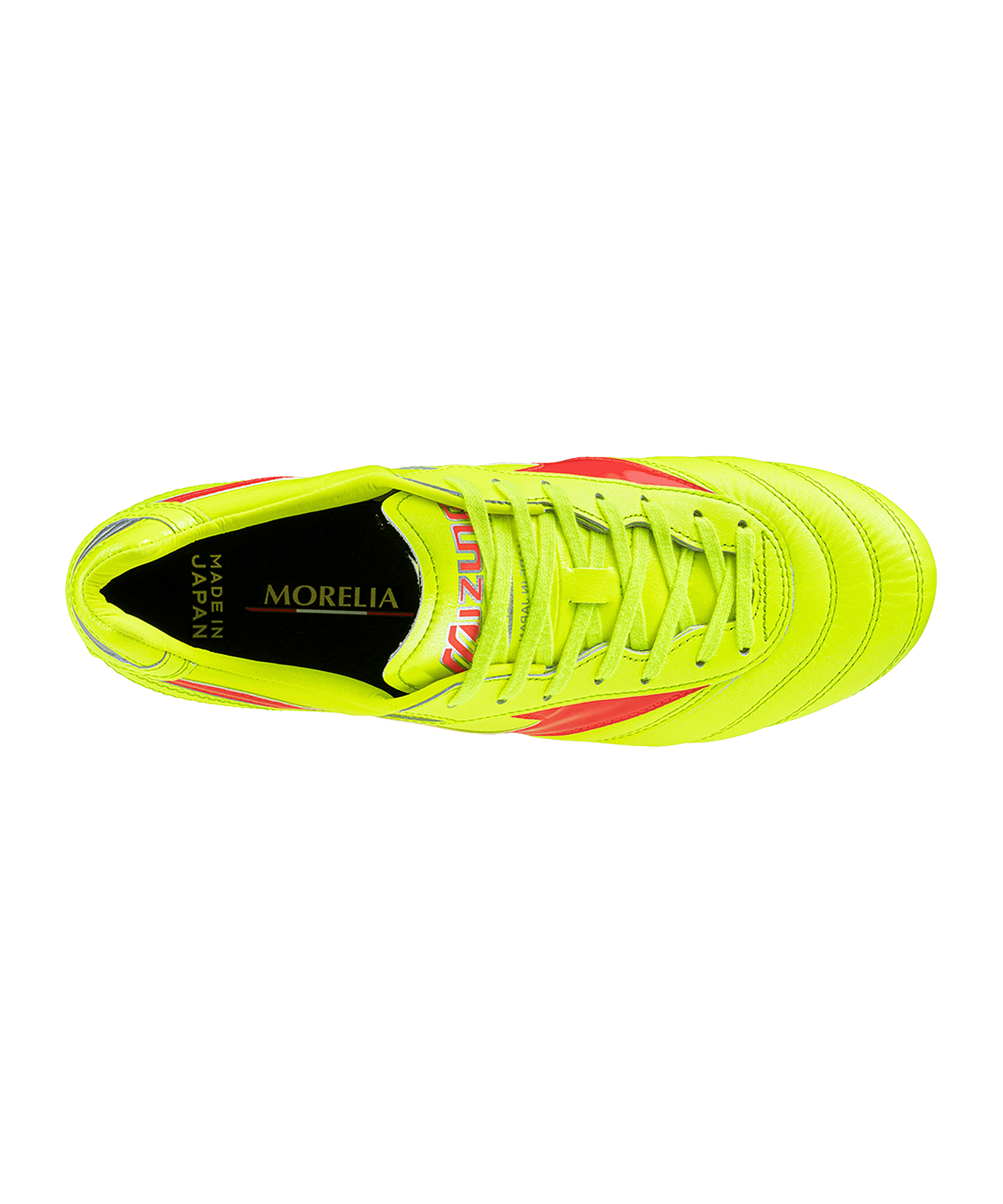 Mizuno Morelia II Made in Japan FG Dyna Gelb Rot Silber F45 - gelb