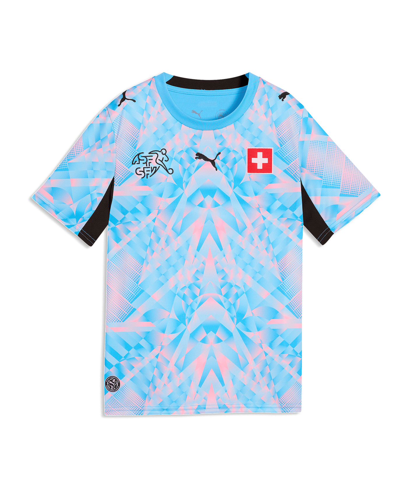PUMA SFV Schweiz Replica Torwarttrikot Home WM 2026 Kids Blau F86 - blau
