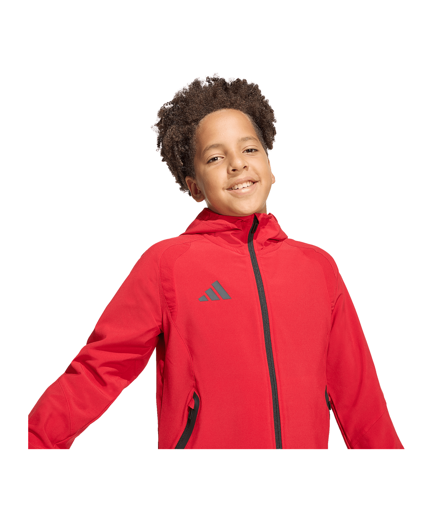 adidas Tiro Travel Windjacke Kids Rot - rot