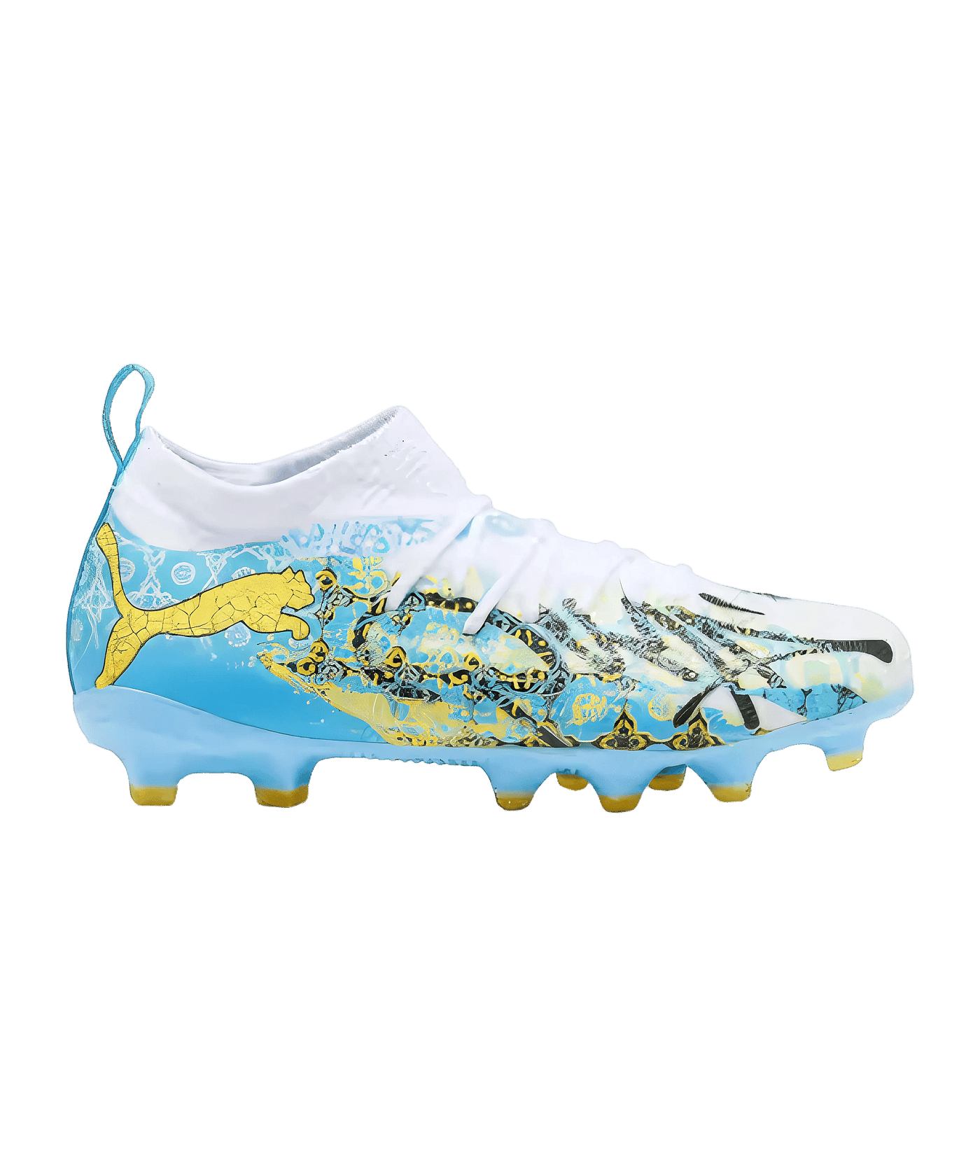 PUMA FUTURE 9 Match FG/AG Playmaker Kids Weiß F01 - weiss