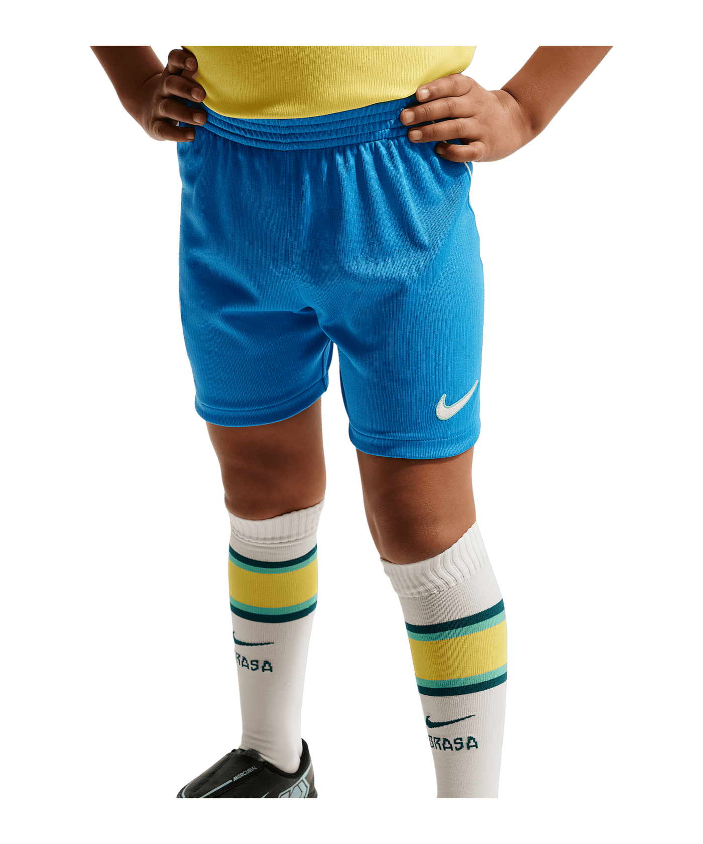 Nike CBF Brasilien Minikit Trikot Set Home WM 2026 Kids Gelb F724 - gelb