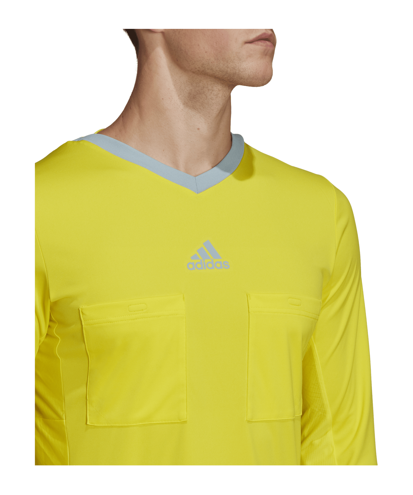 adidas Referee 22 Trikot langarm Gelb - gelb
