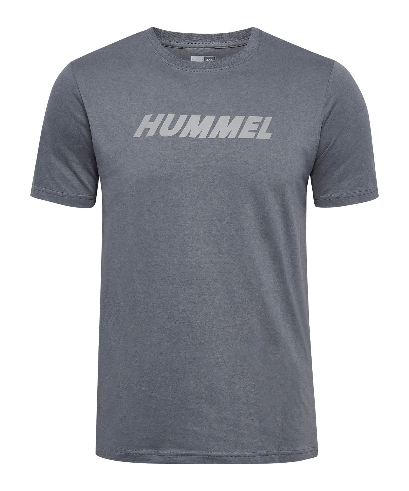 Hummel Elemental Logo Cotton T-Shirt Grau F2864 - grau