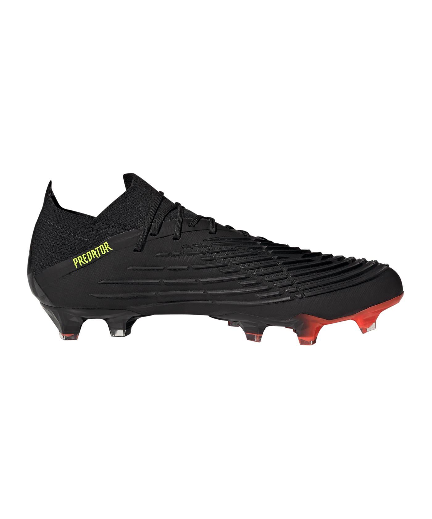 adidas Predator EDGE.1 L FG Shadowportal Schwarz Gelb - schwarz